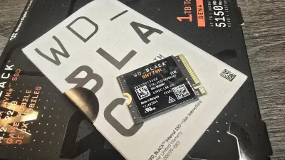 WD Black SN770 1TB NVMe M.2 SSD