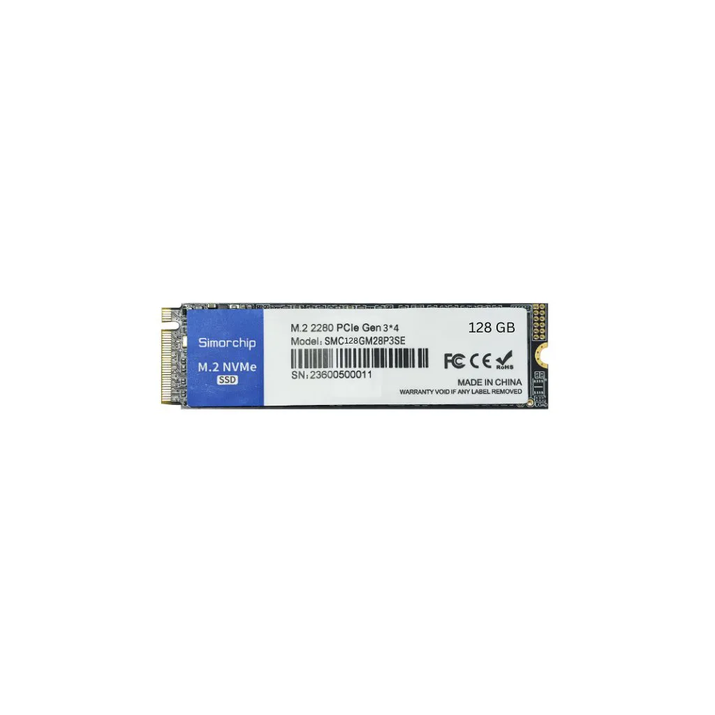 Simorchip 128GB NVMe M.2 SSD