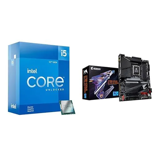 Intel Core i5-12600KF Desktop Processor 10 (6P+4E) Cores up to 4.9 GHz Unlocked  LGA1700, 16 Threads 600 Series Chipset 125W - Box