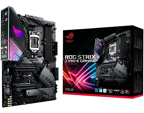 Asus ROG Strix TRX40-E Gaming AMD TRX40 ATX sTR4 for 3rd Gen AMD Ryzen Threadripper series processors, 2.5 Gbps LAN, OLED and Aura Sync RGB lighting