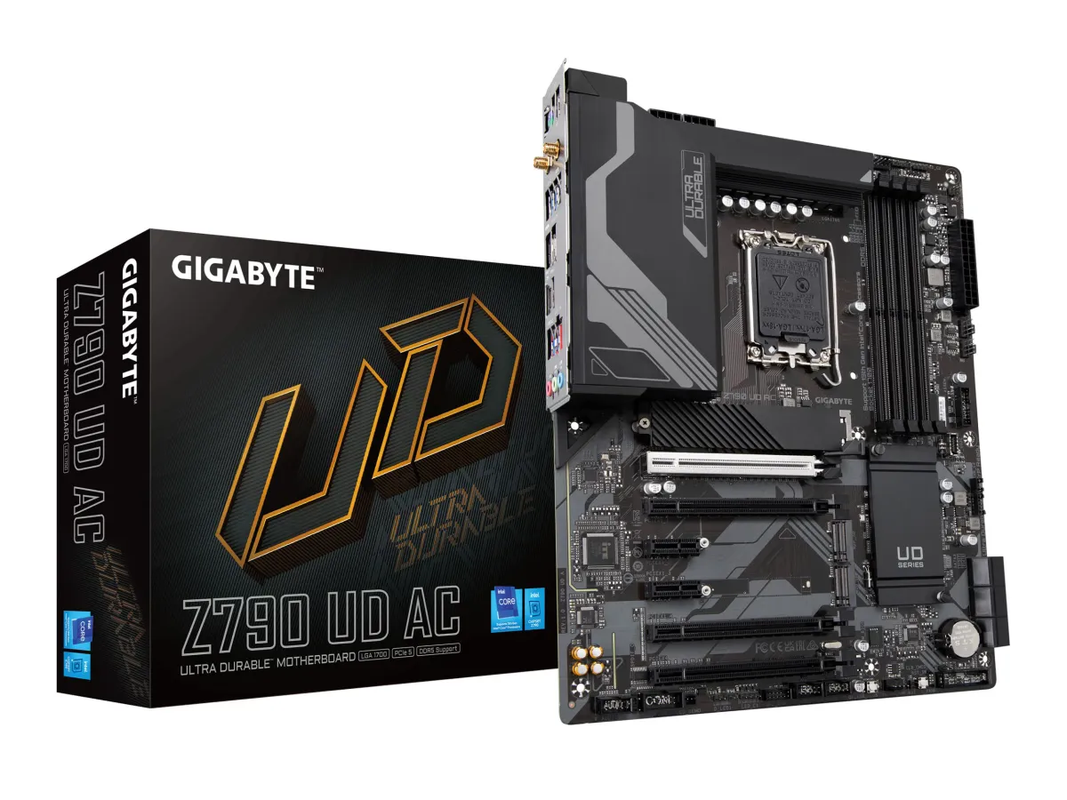 GIGABYTE Z790 Eagle AX LGA 1700 Intel Z790 ATX Motherboard with DDR5, M.2, PCIe 5.0, USB 3.2 Gen2X2 Type-C, Intel Wi-Fi 6E, 2.5GbE LAN, Q-Flash Plus, EZ-Latch