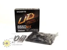 Gigabyte B550M K, DDR4, AM4 AMD B550 Ultra Durable Micro-ATX Motherboard