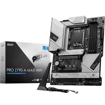 NZXT N7 Z790 ATX Motherboard - Intel Z790, WiFi 6E, Bluetooth, Integrated I/O Shield - Supports 12th/13th/14th Gen Intel CPUs - White