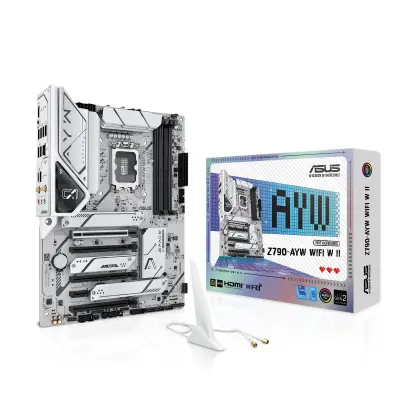 ASUS Z790-AYW WIFI W Intel Z790 (LGA 1700) ATX DDR5 motherboard - White