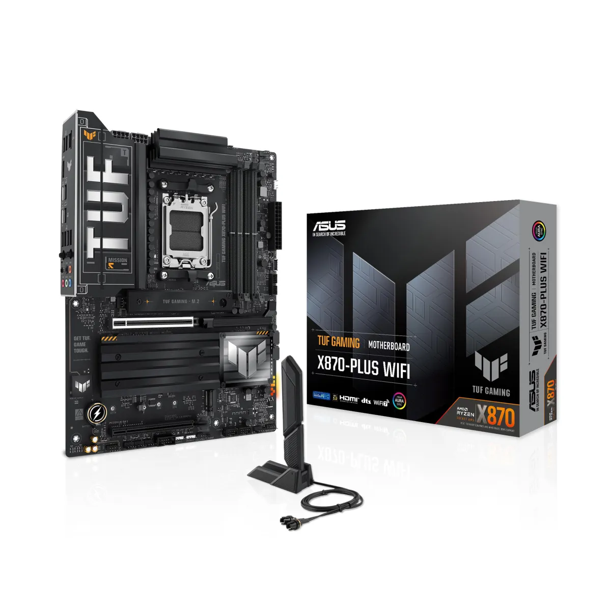 ASUS TUF Gaming X870-PLUS WiFi AMD AM5 X870 DDR5 ATX Motherboard