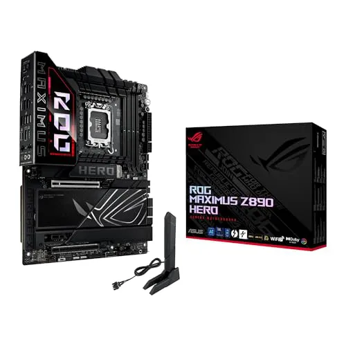 ASUS ROG Maximus Z890 Hero Intel® Z890 LGA 1851 ATX Motherboard, Advanced AI PC-Ready