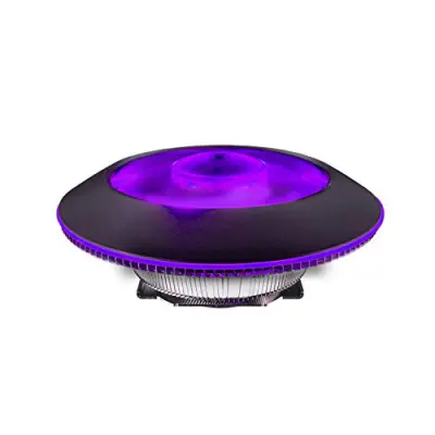 Cooler Master MasterAir G100M RGB Low Profile CPU Air Cooler Copper Heat Column Technology Ring and Fan
