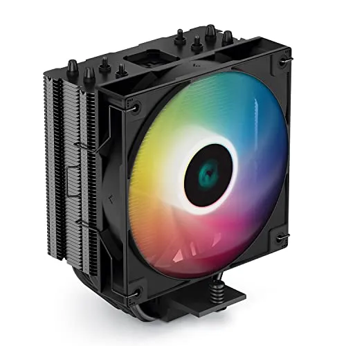 Cooler Master T620S ARGB CPU Cooler, Double Tower 6 Heat Pipe 5V 3PIN ARGB Fan Air-Cooled Radiator - Black