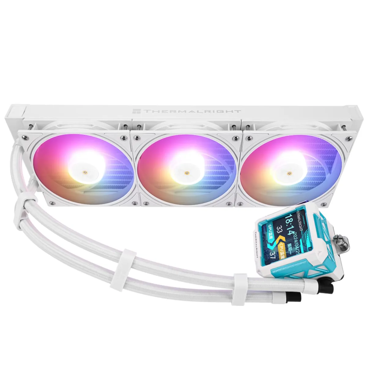Redragon CCW-3013 ARGB 360 Liquid CPU Cooler - White