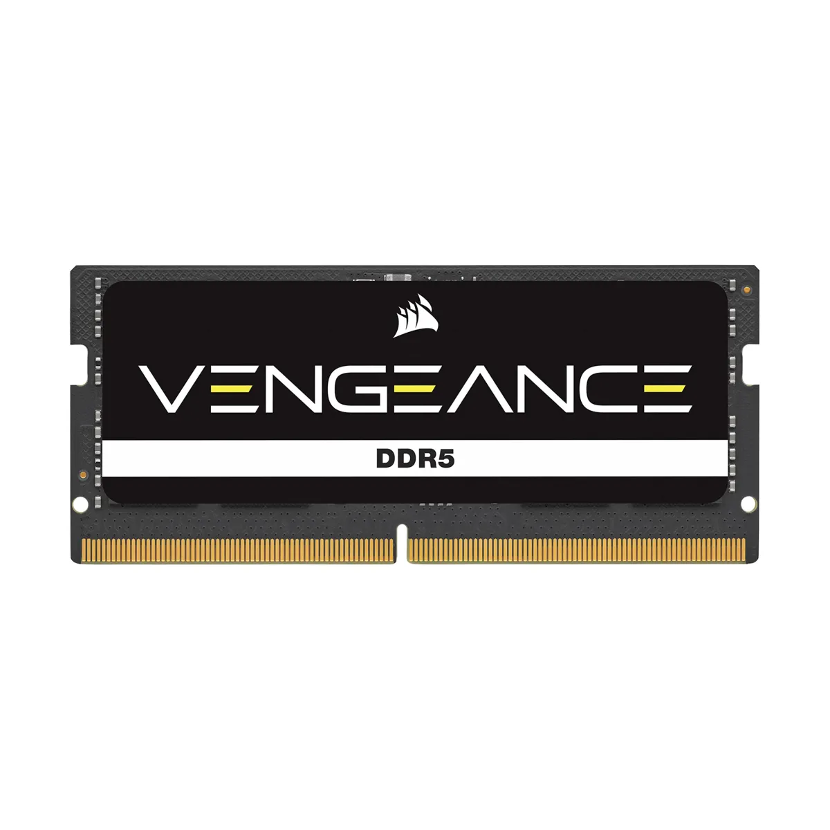 Corsair Vengeance 16GB 4800MHz DDR5 C40 SODIMM CL40 Intel XMP iCUE Compatible Laptop Memory - Black