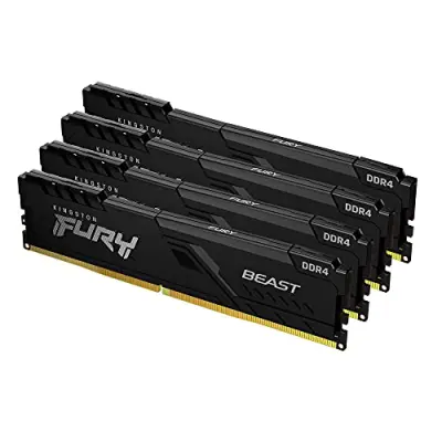 Kingston Fury Beast 32GB (2x16GB) 5600MHz DDR5 CL40 DIMM Desktop Memory - Black