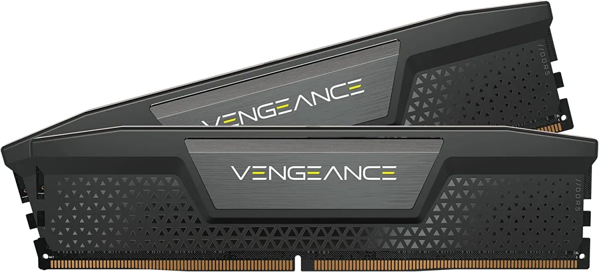 CORSAIR VENGEANCE DDR5 RAM 64GB (2x32GB) 5200MHz CL40 Intel XMP iCUE Compatible Computer Memory - Black