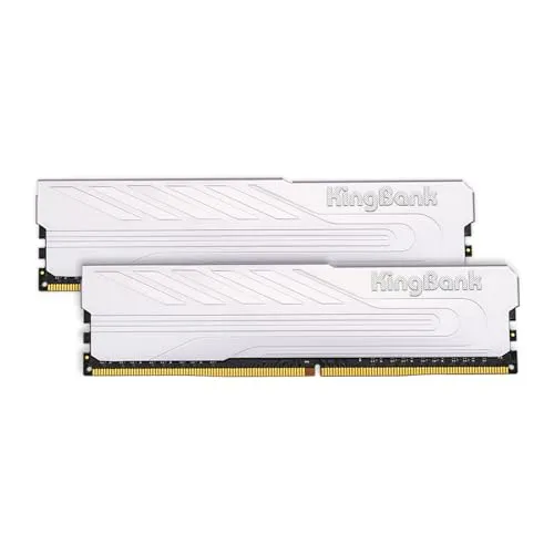 KingBank 32GB ( 2x16GB ) DDR4 3600Mhz Silver