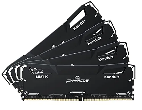 Timetec Pinnacle Konduit 32GB KIT (2x16GB) DDR4 3200MHz RAM -  Black