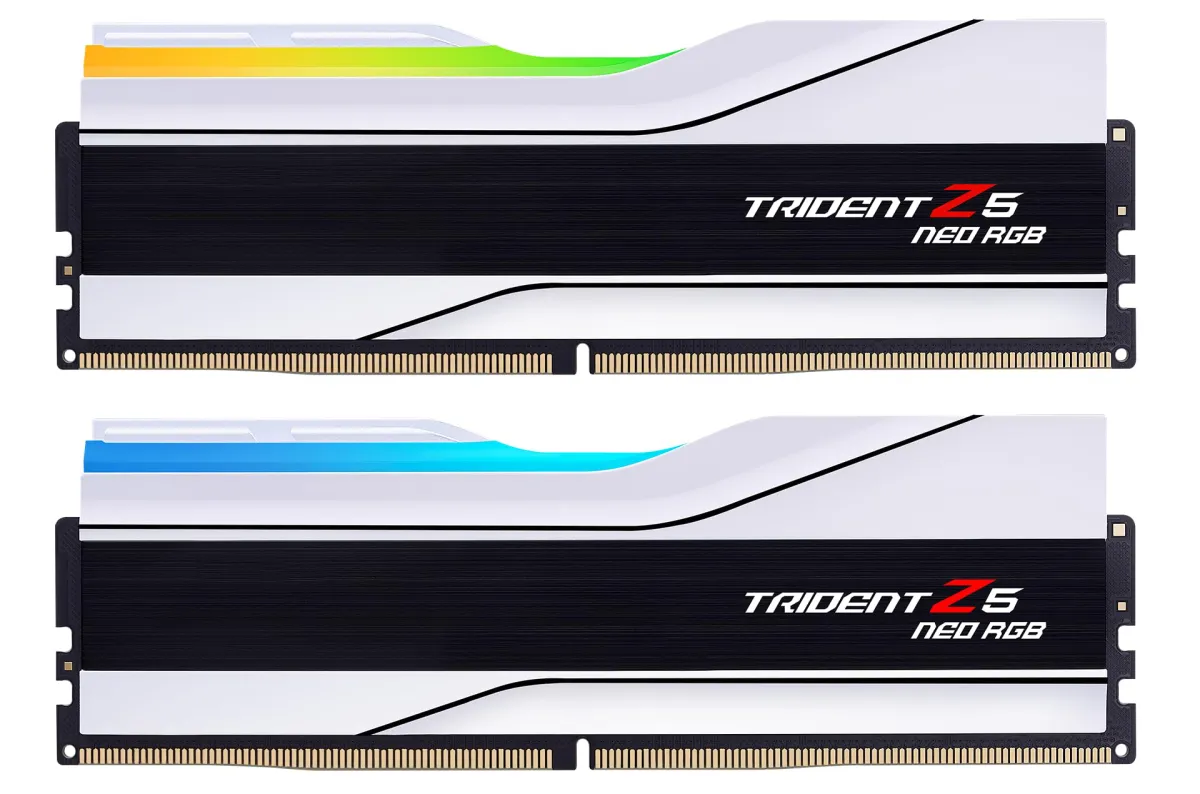 G.Skill Trident Z5 NEO RGB 256GB(4x64GB) DDR5 6000Mhz CL36 AMD EXPO - Black - TZ5NR