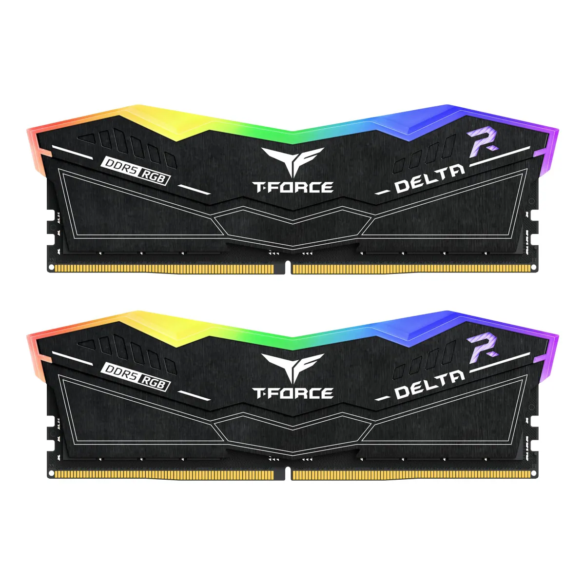 TeamGroup T-Force Delta RGB DDR5 64GB (2x32GB) 6000MHz CL 38 Black - Intel XMP 3.0 | AMD Expo