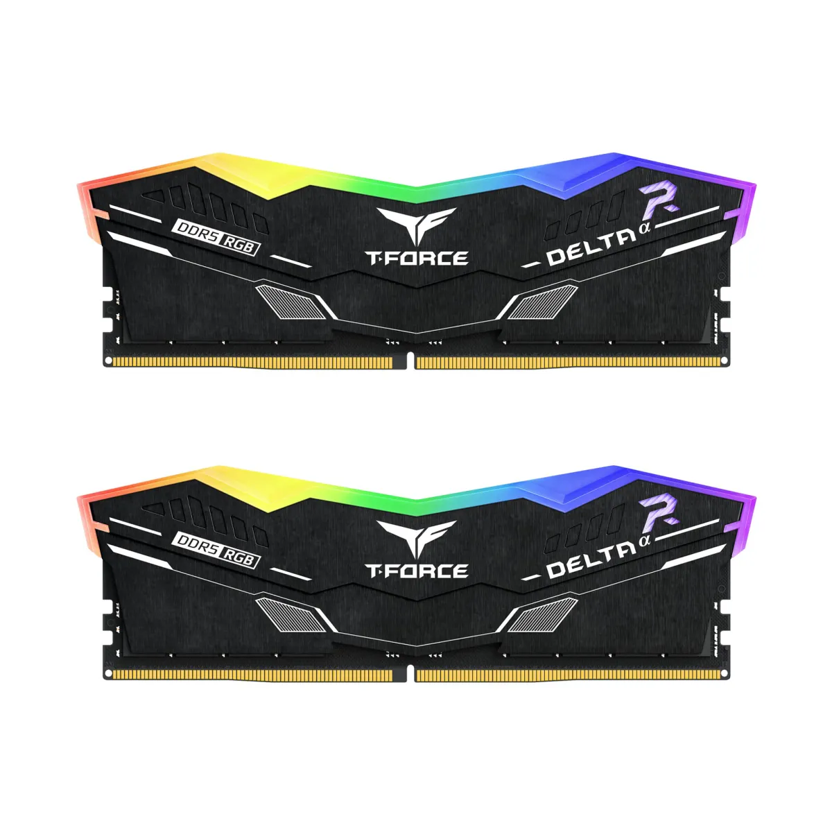 TEAMGROUP T-Force Delta RGB DDR5 16GB (2x8GB) 6000MHz CL38 Intel XMP 3.0 & AMD Expo - Black