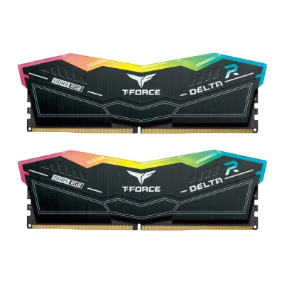 TeamGroup T-Force Delta RGB DDR5 64GB (2x32GB) 6000MHz Black - Intel XMP 3.0 | AMD Expo