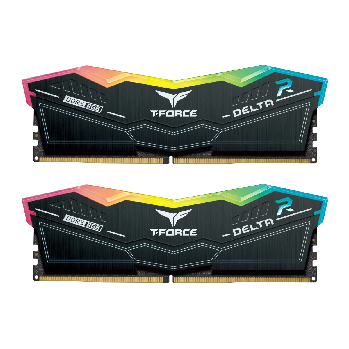 TeamGroup T-Force Delta RGB DDR5 64GB (2x32GB) 6000MHz Black - Intel XMP 3.0 | AMD Expo