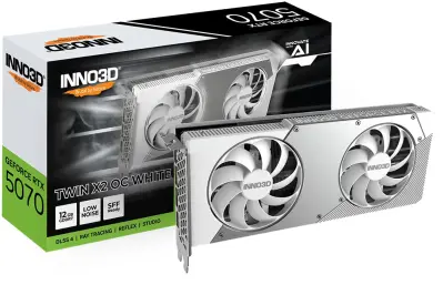 INNO3D GeForce RTX™ 5070 TWIN X2 OC 12GB Graphics Card