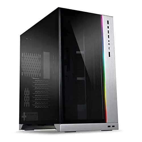 Lian Li O11 Dynamic XL Rog Certified, ATX Full Tower Gaming Computer Case - Silver