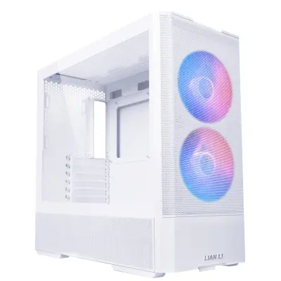 Lian Li Lancool-205 Mesh C  Airflow ATX PC Gaming Case Mesh Panel - White