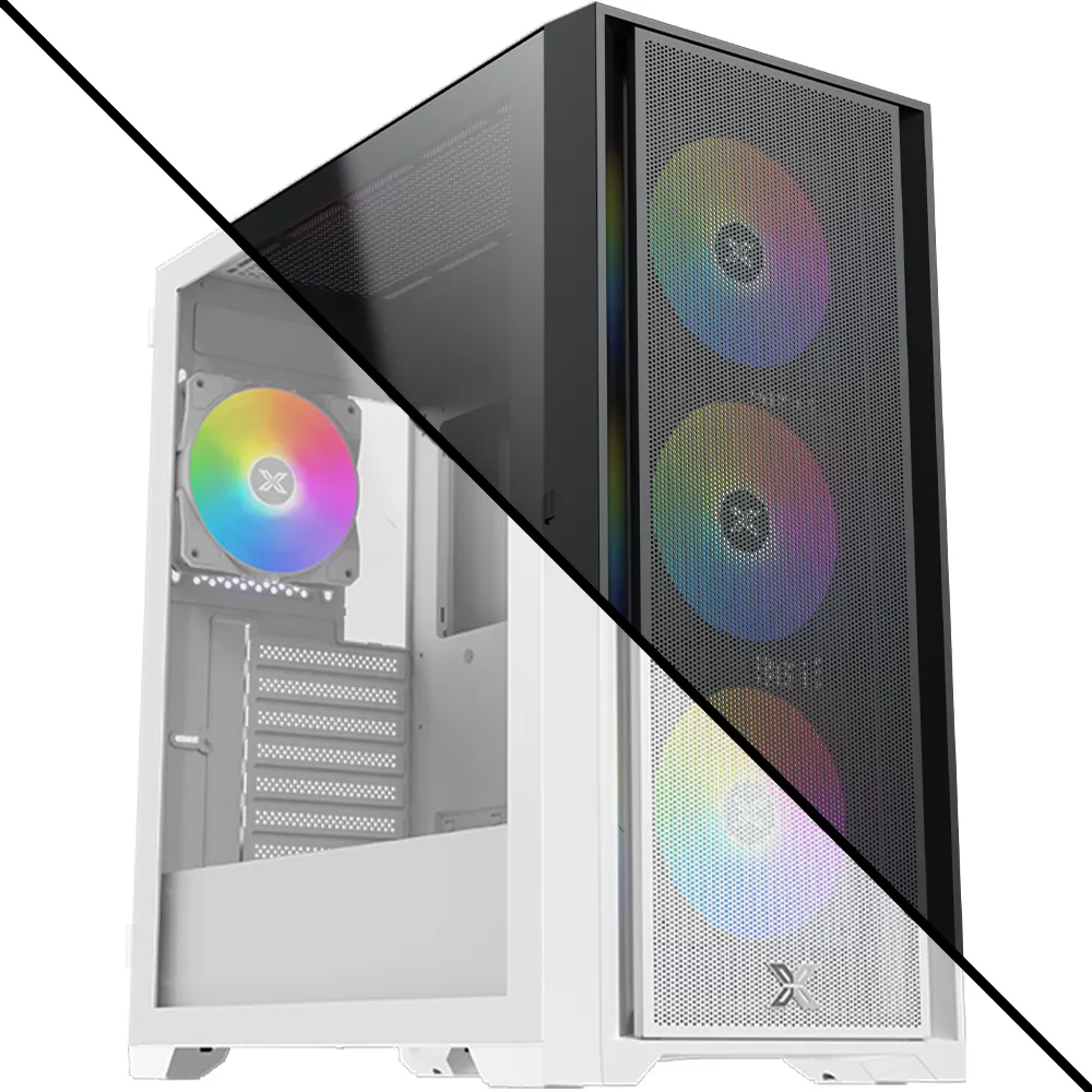 Xigmatek Master X II Arctic E-ATX Mid Tower PC Case