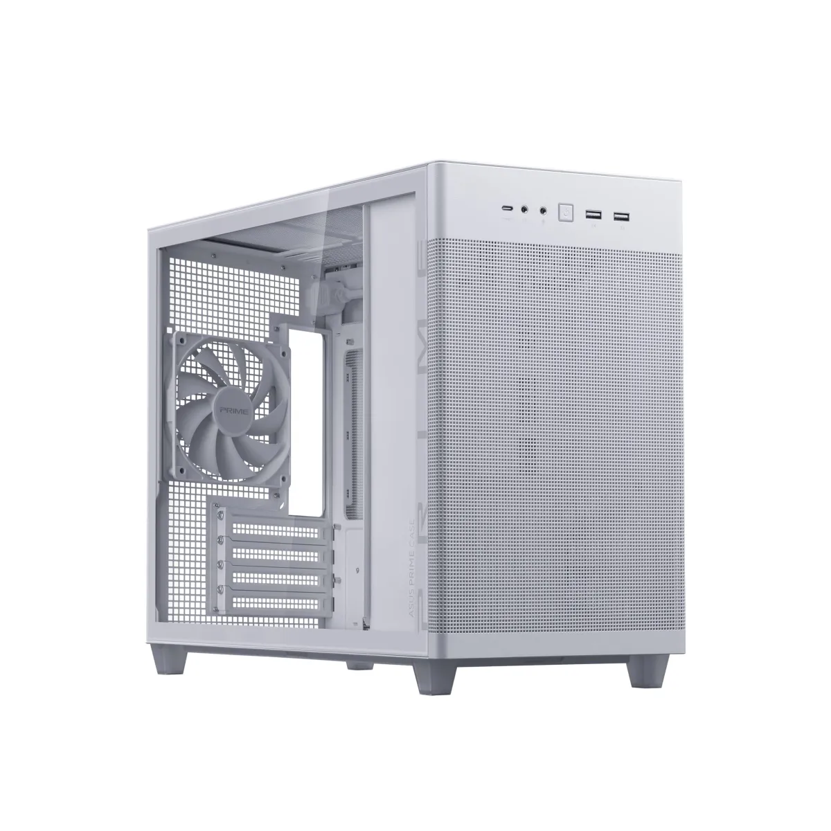 DeepCool CH170 PLUS support ATX.SFX Power Supply. Micro ATX / Mini ITX. Support 120MM / 240mm On Sides - White