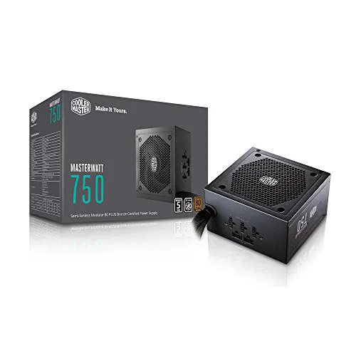Cooler Master MasterWatt 750 (750W, Bronze, Semi- Modular)