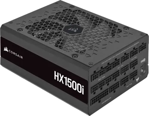 Corsair HX1500i (1500W, Platinum, Fully Modular, Zero RPM)