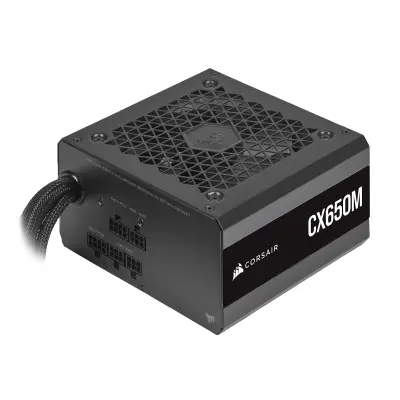 Corsair TX650M (650W, Gold, Semi-Modular, Compact)