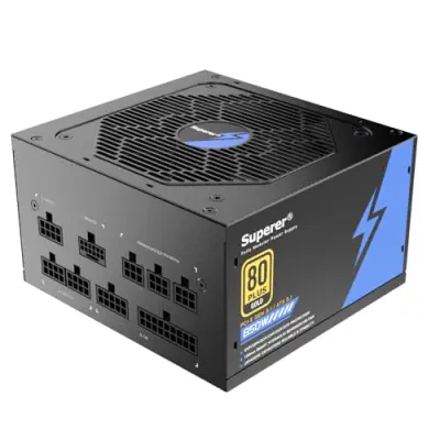 Segotep GN750W Power Supply, 80 Plus Gold Full Modular PCIe 5.0 & ATX 3.0 Gaming PSU, 120mm Silent FDB Fan