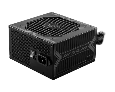 MSI MAG A750BN PCIE 5 Gaming Power Supply, PCIE 5.0 Ready, 80 Plus BronzeCertified 750w, Compact Size, ATX Power Supply