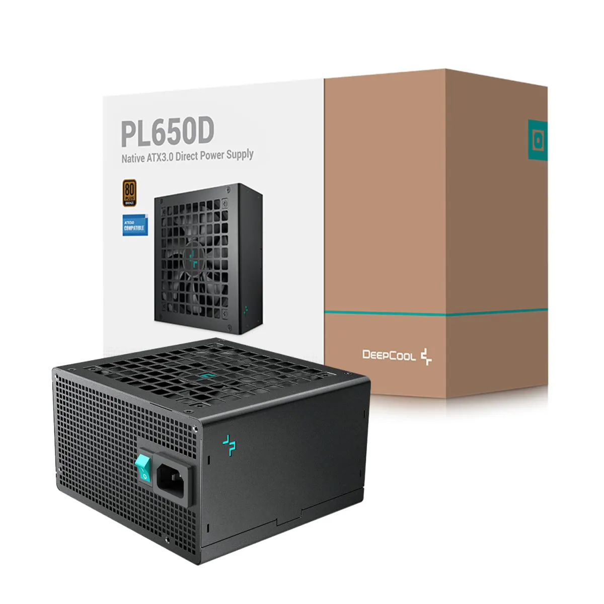 Deepcool PL650D 80 PLUS Bronze Non-Modular , 650W Power, ATX12V V3.0