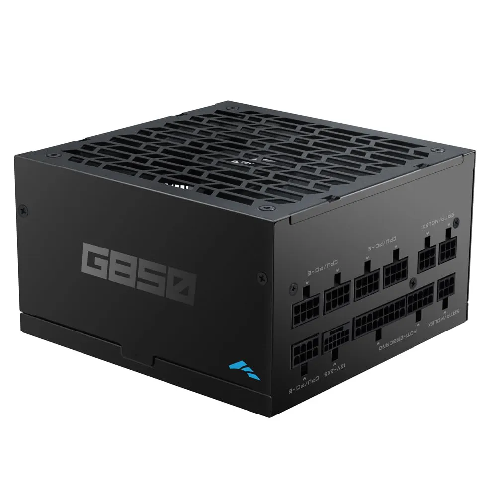SAMA G850 850W Full Modular Power Supply 80 Plus Gold Certified, ATX 3.1 & PCIe 5.1 Ready, 12V-2x6 GPU Power, Fanless ECO Mode, Fully Modular