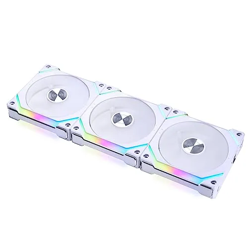 Lian Li UNI Fan SL120 V2 RGB White Triple Pack with Controller