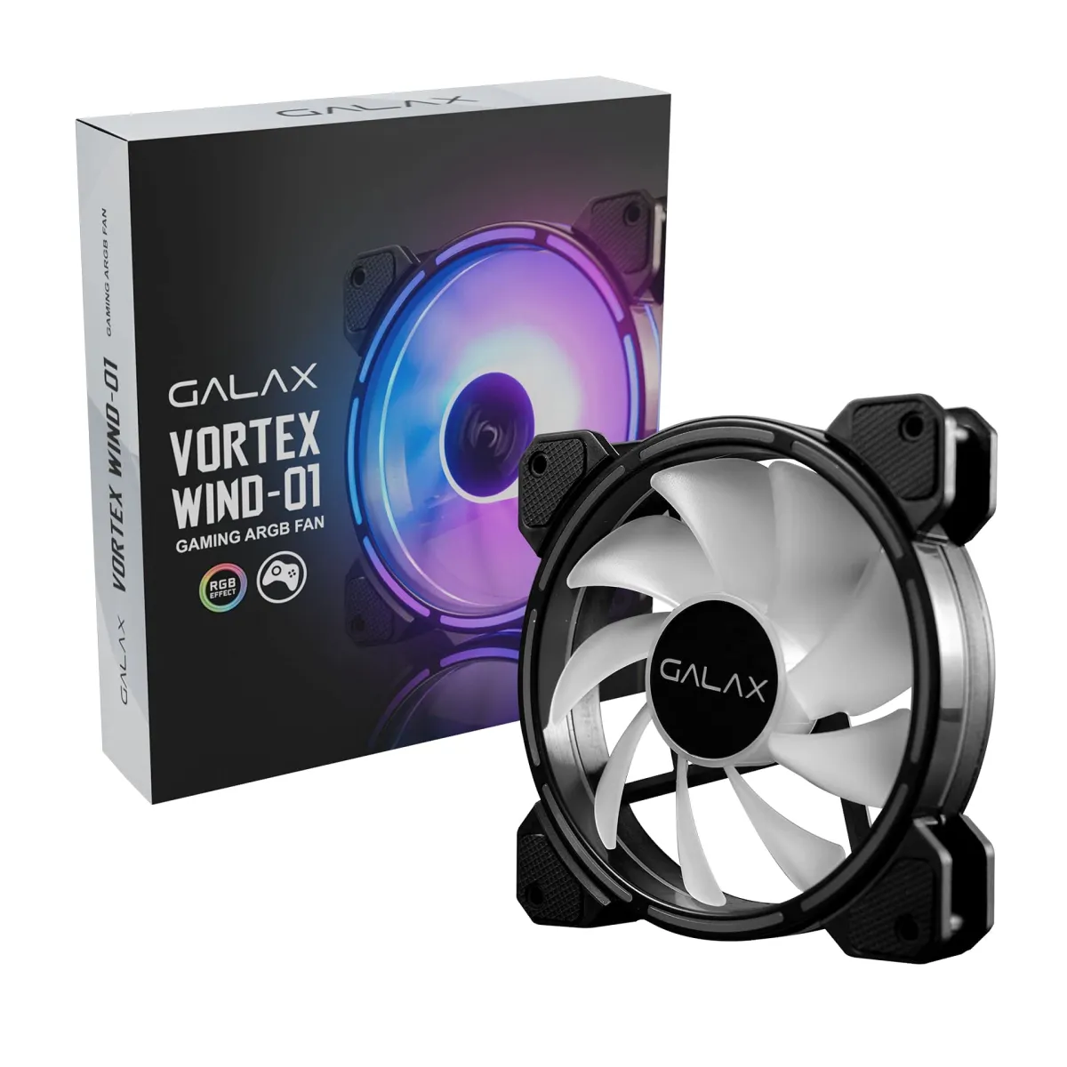 ESGaming Aurora One ARGB Gaming Case Fan - 3 Fan Kit