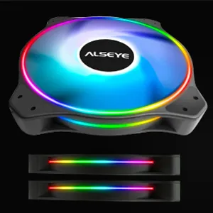 Alseye HALO 5.0 LED Case Fan H-120-5MR 12cm LED RGB Gaming Fan