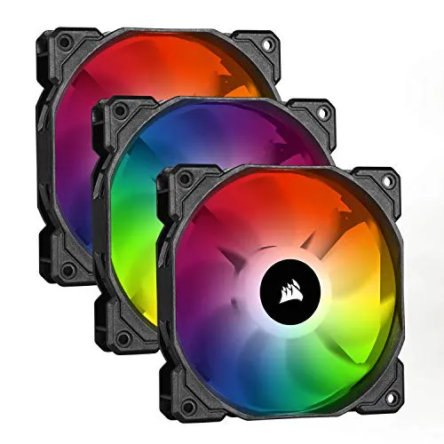 Corsair iCUE SP120 RGB Pro Performance 120mm Triple Fan Kit with Lighting Node Core
