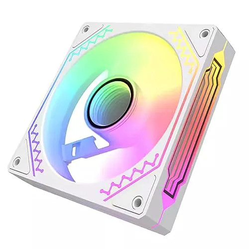 TZMRIT Prism 4 Pro Case Fan 120mm Reverse - White