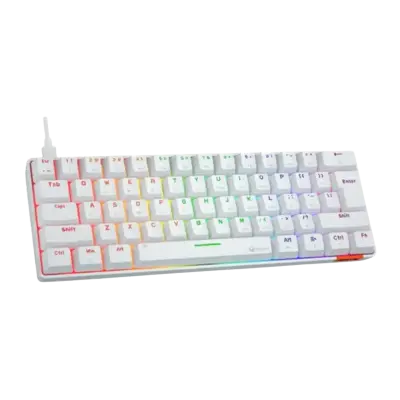 Keyboard Mechanical Bajeal K101 %60 RGB wired Red Switch