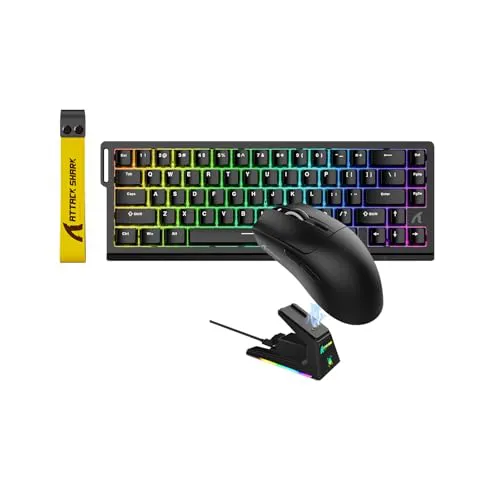Keyboard Mechanical Attack Shark X65 HE RGB Magnetic Switch