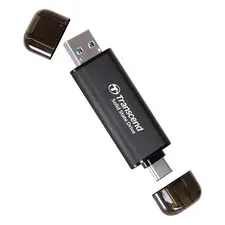 Transcend ESD310 256GB Portable SSD - Dual USB-C & USB-A