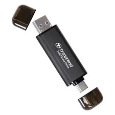 Transcend ESD310 256GB Portable SSD - Dual USB-C & USB-A