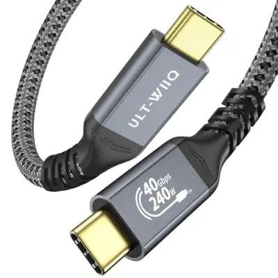 Cable USB4 type-c to type-c 40Gbps 1M