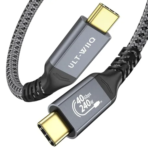 Cable USB4 type-c to type-c 40Gbps 1M