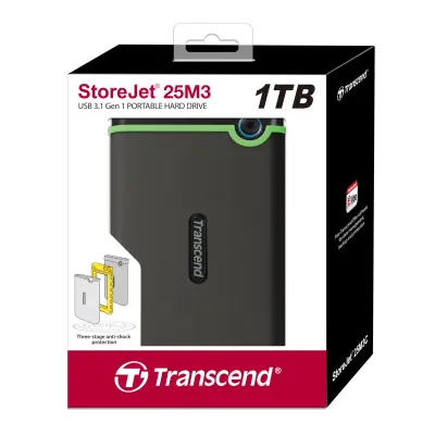 Hard External 1TB Transcend 25M3