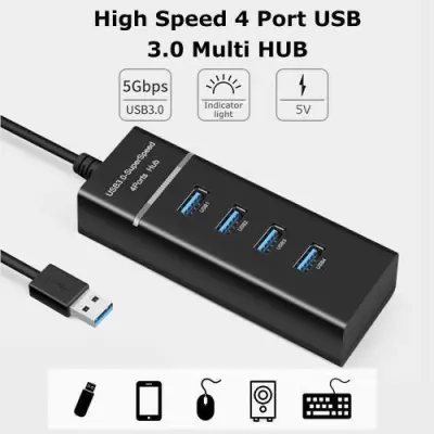 USB HUB 3.0 4Port 5GBps 30cm