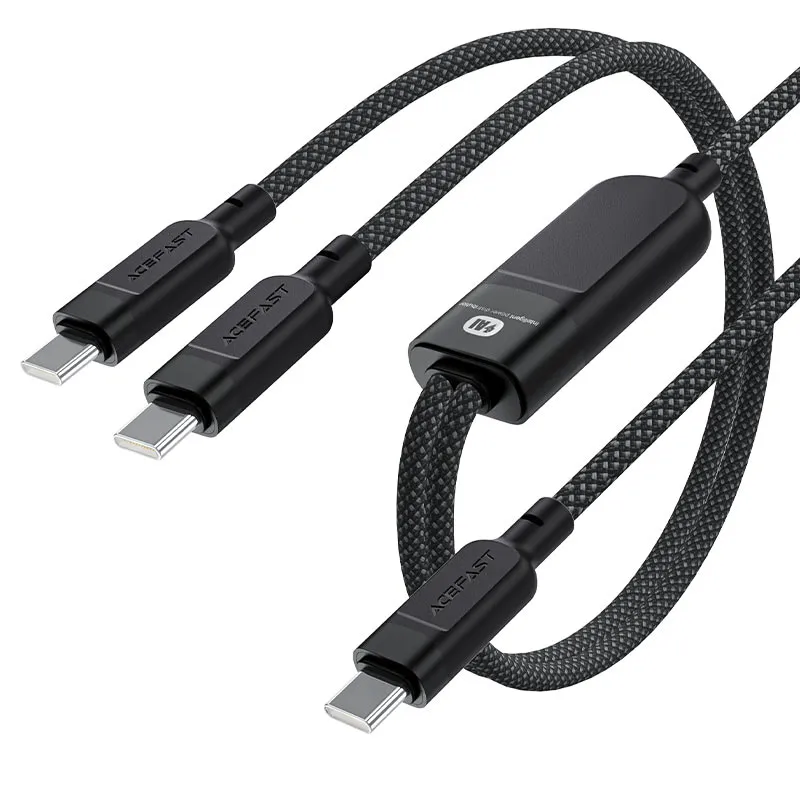 Cable Acefast Type-C To 2Type-C 2in1 -C5-11 - 100W
