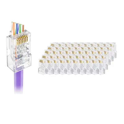 RJ45  Easy  CAT6-A  Goldvision